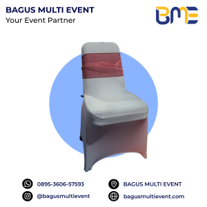 #BAGUS MULTI EVENT ALAT PESTA TERLENGKAP TERMURAH JABODETABEK KURSI FUTURA COVER STRICT KETAT PLUS PITA