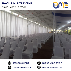 #BAGUS MULTI EVENT ALAT PESTA TERLENGKAP TERMURAH JABODETABEK KURSI FUTURA COVER STRICT PUTIH