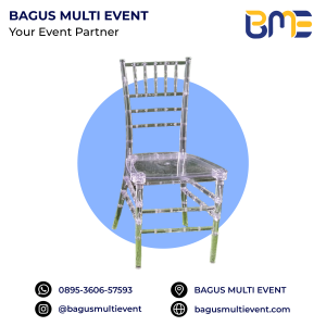 #BAGUS MULTI EVENT ALAT PESTA TERLENGKAP TERMURAH JABODETABEK KURSI TIFFANY AKRILIK