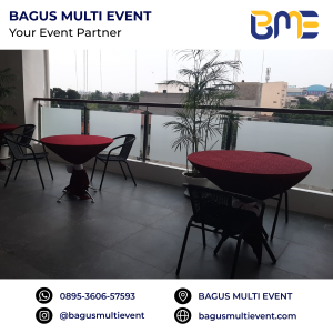 #BAGUS MULTI EVENT ALAT PESTA TERLENGKAP TERMURAH JABODETABEK TERPERCAYA MEJA KOTAK MEJA IBM BULAT KURSI FUTURA KURSI TIFFANY CROSSBACK KURSI PUFF SOFA VIP KAYU TOILET PORTABLE 03