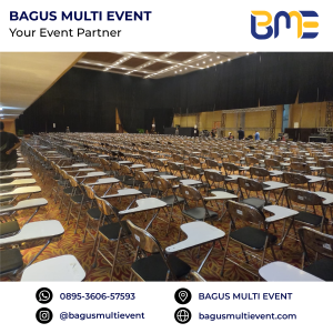 #BAGUS MULTI EVENT ALAT PESTA TERLENGKAP TERMURAH JABODETABEK TERPERCAYA MEJA KURSI KULIAH UNTUK EVENT BESAR