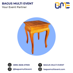 Sewa Meja Sudut Kayu Termurah Jakarta Bekasi Karawang Jabodetabek #bagusmultievent