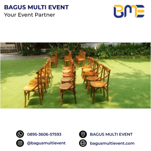 Sewa Kursi Crossback Termurah Jakarta Bekasi Karawang Jabodetabek #bagusmultievent