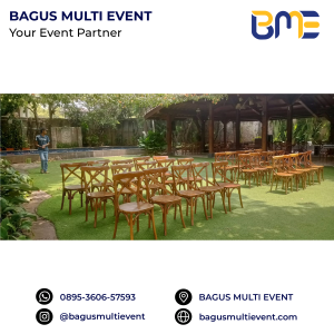 Sewa Kursi Crossback Termurah Jakarta Bekasi Karawang Jabodetabek #bagusmultievent