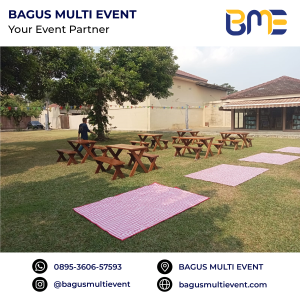 Sewa Meja Kursi Taman Termurah Jakarta Bekasi Karawang Jabodetabek #bagusmultievent