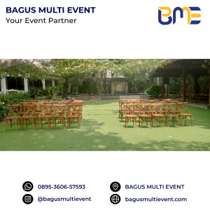 Sewa Kursi Crossback Termurah Jakarta Bekasi Karawang Jabodetabek #bagusmultievent