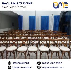 Sewa Kursi Crossback Termurah Jakarta Bekasi Karawang Jabodetabek #bagusmultievent