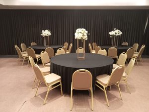 sewa meja bulat kemayoran jakarta pusat bagus multi event 0895360657593